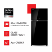 TOSHIBA 661 L Frost Free Double Door 2 Star Refrigerator Black Glass GR AG66INA XK की तस्वीर