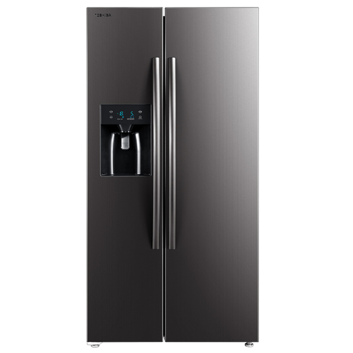 Picture of TOSHIBA 573 L Frost Free Side by Side Refrigerator  Stainless Steel Finish GR RS508WE PMI 06