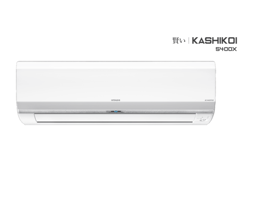 Picture of Hitachi 1 Ton 5 Star Inverter Split AC Kashikoi 5400X RSA512CBEA Copper Condenser  White