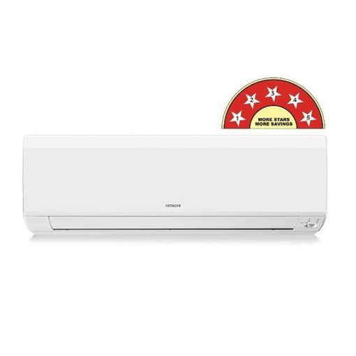 Hitachi Toushi 1.5 Ton 5 Star Inverter Split AC R410A Copper 5100X RSM518HCEAW की तस्वीर