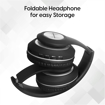 Picture of Ambrane WH 83 Bluetooth Headset  Black On the Ear