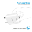 Ambrane AWC 38 With 1 m Sync & Charge USB Cable 2.1A Fast 10.5 W 2.1 A Mobile Charger with Detachable Cable की तस्वीर