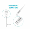 Picture of Ambrane AWC 47 2.1 A Mobile Charger with Detachable Cable  White