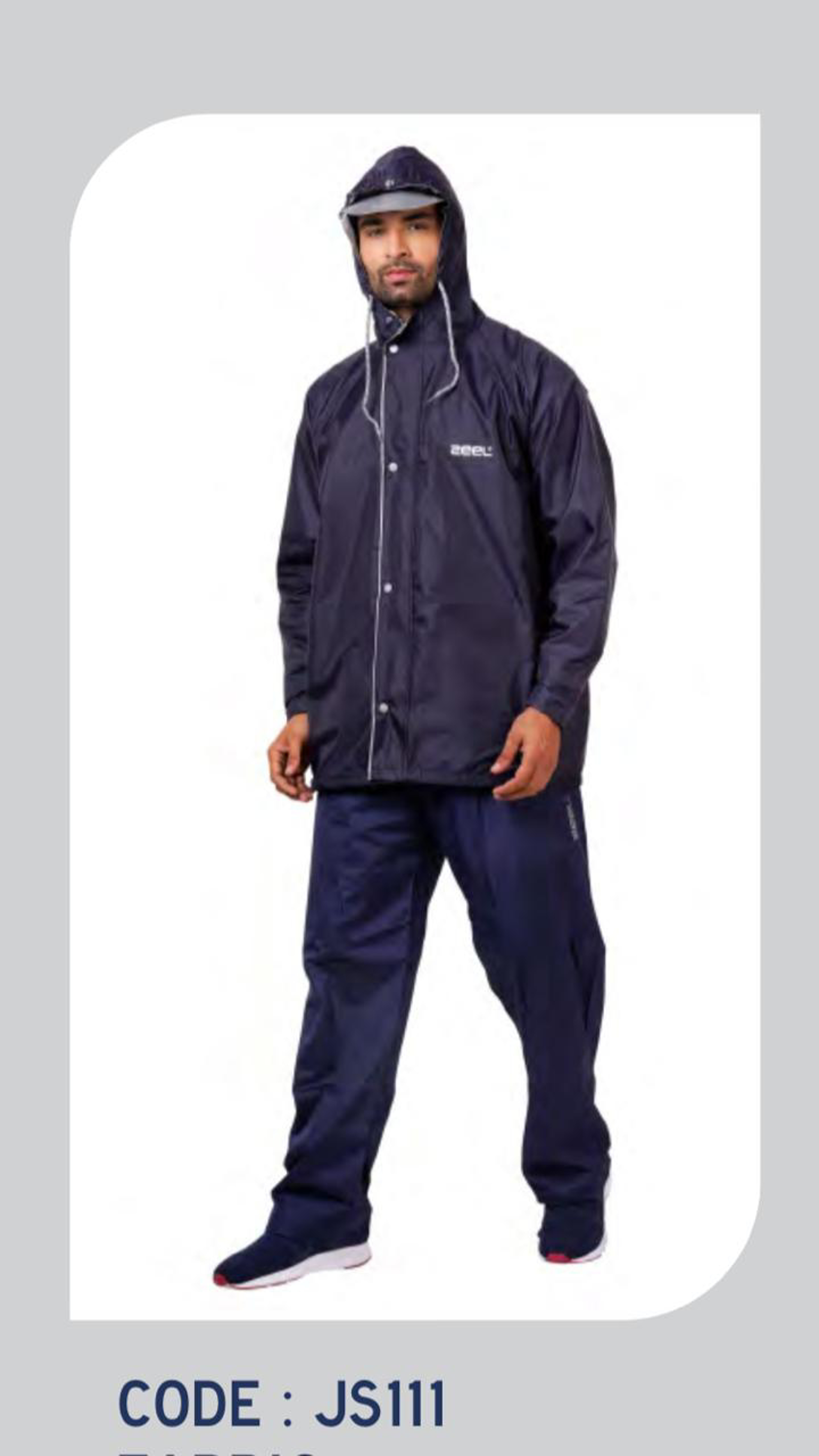 zeel raincoat js 111