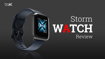boAt Storm Smartwatch Black Strap Regular की तस्वीर