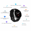 Picture of huami Amazfit GTR 2 Stainless Steel Smartwatch  Black Strap Regular