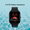 Picture of Amazfit Bip U Pro Smartwatch  Black Strap Regular