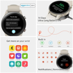 Picture of MI Watch Revolve Active Blue  1.39" AMOLED Display SpO2 GPS and Sleep Monitor