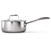 MILTON Pro Cook Triply Stainless Steel Sauce Pan with Lid Sauce Pan 14 cm diameter with Lid 1 L capacity Stainless Steel Induction Bottom की तस्वीर