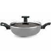 Picture of TREO Kadhai 26 cm diameter with Lid 3.4 L capacity  Stainless Steel Non stick
