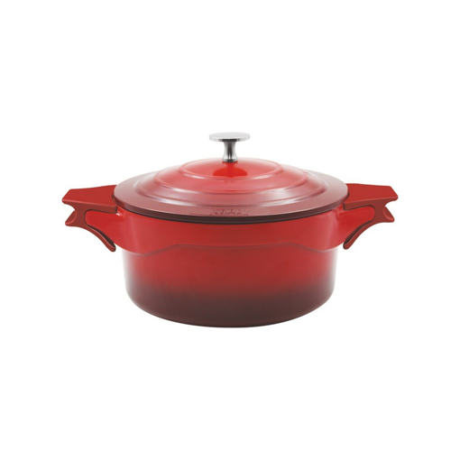 Picture of TREO Die Cast Cookware With Silicon Handle Grip Cook and Serve Casserole  2600 ml