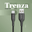 Picture of Toreto TOR 883 TOR Cord Trenza 1 m Braided Micro USB Cable Compatible with Mobile Tablet Bluetooth Speaker Black One Cable