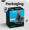 Picture of Toreto TOR ROBUST 2 1212 Wired Gaming Headset  Orange Black On the Ear