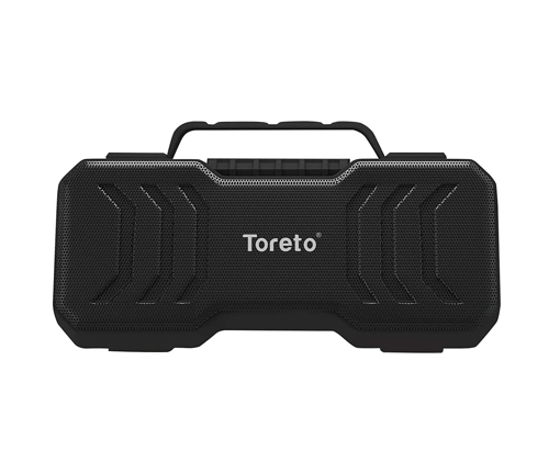 Toreto HUSTLER TOR 346 10 W Bluetooth Speaker  Black 5 Way Speaker Channel की तस्वीर