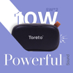 Picture of Toreto  Bang TOR 339 Black 10 W Bluetooth Home Audio Speaker Black Mono Channel