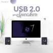 Picture of Toreto Tor 344 2.0 Multimedia Speaker with Aux Connectivity 6 W Laptop Desktop Speaker Black Stereo Channel