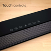 Picture of PHILIPS HTL8162  94 with HDMI Arc 160 W Bluetooth Soundbar  Black 2.1 Channel