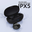 Picture of Philips TAT1235BK Bluetooth Truly Wireless in Ear Earbuds with Mic Black