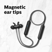 Picture of PHILIPS TAE1205 Neckband With Type C Quick Charge Bluetooth Headset  Black In the Ear
