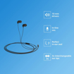 Picture of PHILIPS TAE1126BK 94 Wired Headset  Black In the Ear