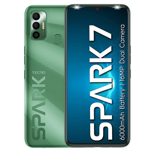 Picture of Tecno Spark 7 Spruce Green 32 GB  2 GB RAM