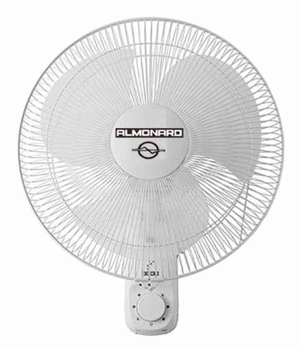 Picture of almonard supreme high speed 400MM 400 mm 3 Blade Wall Fan  White Pack of 1