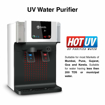 Picture of AO Smith Z1 WITH DIGITAL DISPLAY 10 L UV Water Purifier  Black and white
