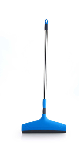 Signoraware Handy Bathroom Floor Stainless Steel Rod Wiper SS Blade 12inch With Height Adjustable handle Set of 1 Multicolour की तस्वीर