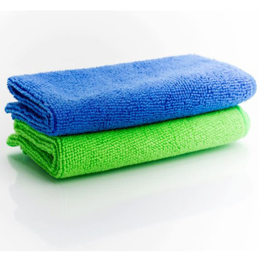 Picture of Signoraware Glowmax Double Sided Microfiber Heavy Towel 800GSM 40cm*40cm Set of 2 Multicolour