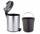 Show details for Signoraware Modern Steel Pedal Dustbin for Home and Office with Soft Close Feature Round Matte 12Ltr Silver Picture of Signoraware Modern Steel Pedal Dustbin for Home and Office with Soft Close Feature Round Matte 12Ltr Silver