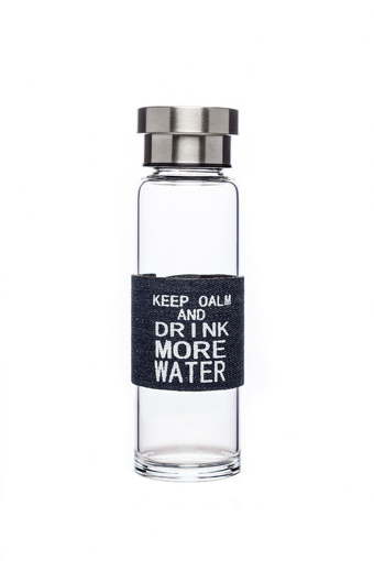 Signoraware Aqua Prime Glass Water Bottle 360ml 21mm Clear Set of 1 की तस्वीर