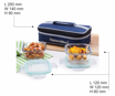 Picture of Signoraware 1502 2 Containers Lunch Box 640 ml