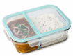 Picture of Signoraware Slim Borosilicate glass jumbo lunch box 1400ml container 2 Containers Lunch Box  1400 ml