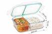 Picture of Signoraware Slim glass lunch box 1 Containers Lunch Box  1000 ml