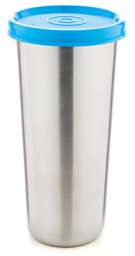 Signoraware Jumbo Stainless Tumbler Steel 420 ml Bottle Pack of 1 Silver Steel की तस्वीर