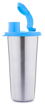 Picture of Signoraware Jumbo Stylish Steel Sipper 450ml Sipper Pack of 1 Blue Steel