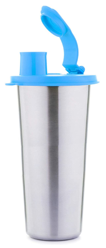 Signoraware Jumbo Stylish Steel Sipper 450ml Sipper Pack of 1 Blue Steel की तस्वीर