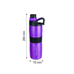 Picture of Signoraware Starlene Stainless Steel Vacuum Flask Bottle 600ml Purple