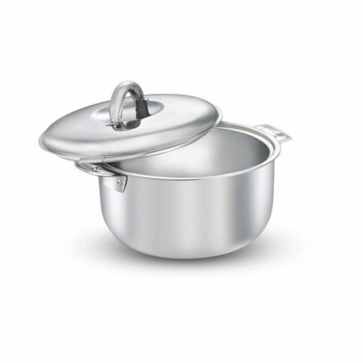 Picture of Signoraware Blaze n Cool Insulated Stainless Steel Casserole Insulated Thermal Serving Bowl 1500 ml Silver