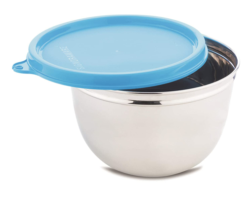 Picture of Signoraware Stainless Steel Solid Mixing Bowl 500ml Blue