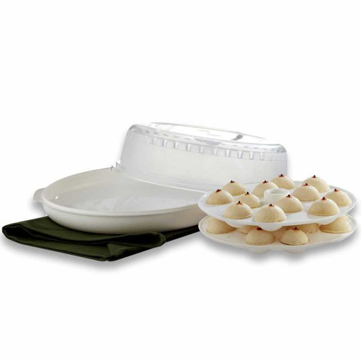 Picture of Signoraware Snacks Idli Maker White