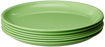 Signoraware Round Full Plate set Set of 6 Parrot Green की तस्वीर