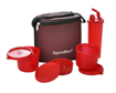 Picture of Signoraware Executive Plastic Lunch with Bag Combo Medium Deep Red