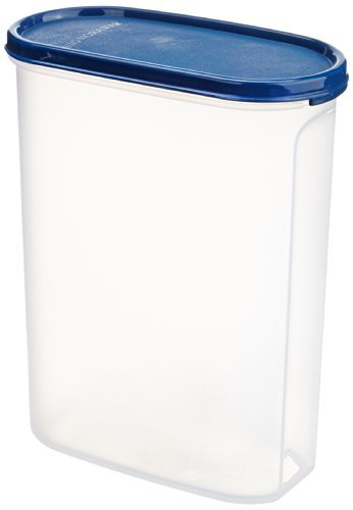 Signoraware Modular Plastic Oval Container 2.3 Litres Mod Blue की तस्वीर