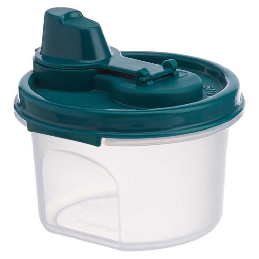 Picture of Signoraware Mini Easy Flow  200 ml Plastic Grocery Container  Clear Green