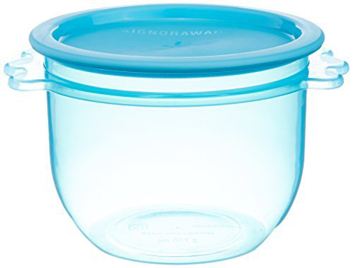 Signoraware Three Star Big Bowl Container 700ml Set of 1 Blue की तस्वीर