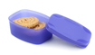 Signoraware Cute Plastic Container Set 100ml Set of 4  Violet की तस्वीर