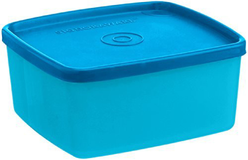 Signoraware Fridger Fresh Small  500 ml Plastic Fridge Container Blue की तस्वीर