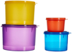 Picture of SignoraWare Modular Plastic Storage Container 4 Pieces Multicolor