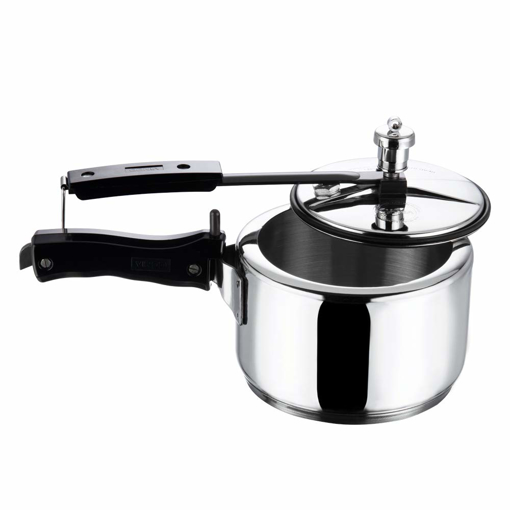 Picture of VINOD 18 8 Stainless Steel Inner Lid 3 L Induction Bottom Pressure Cooker  Stainless Steel
